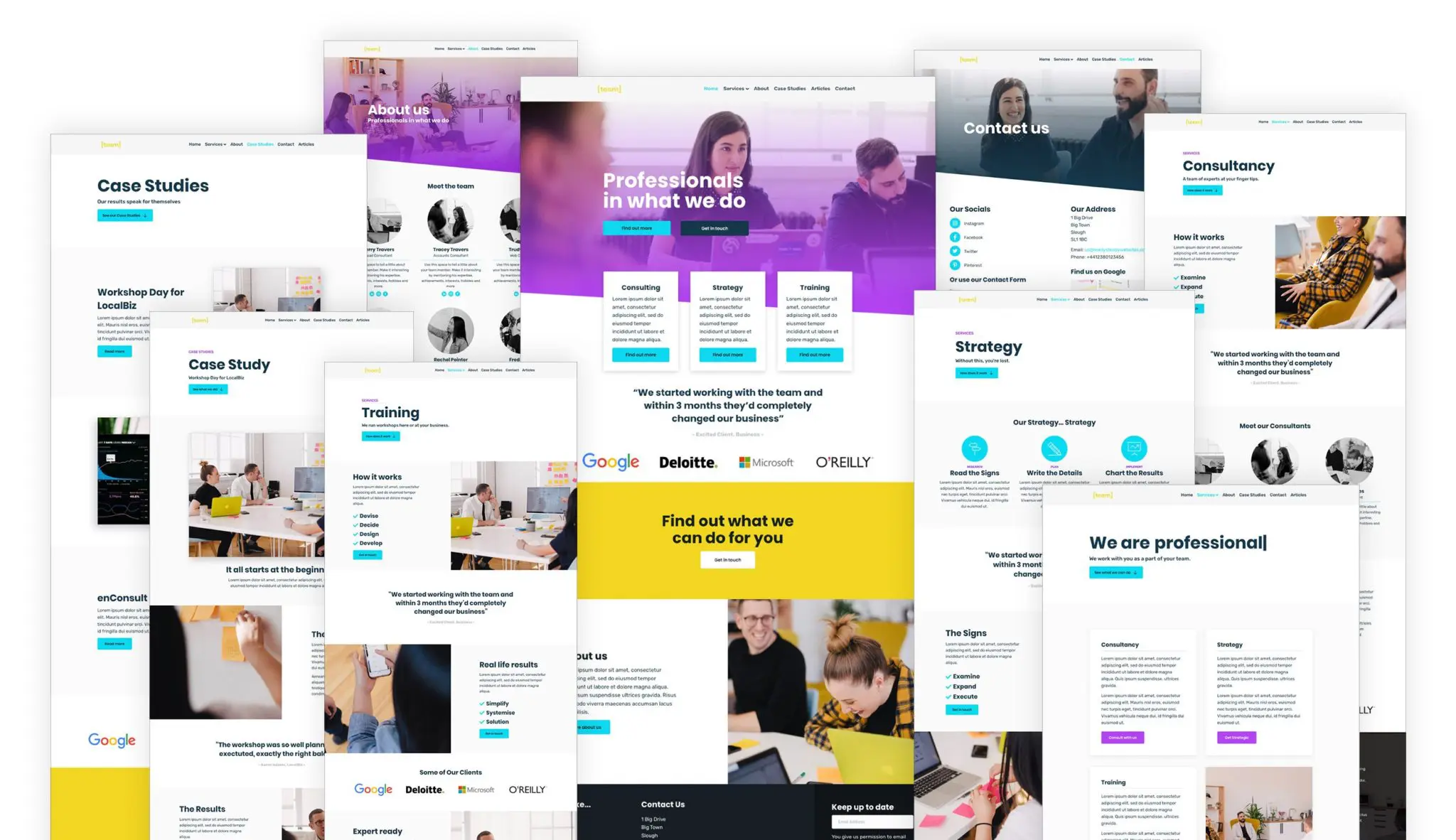 Our Small Business Template Layouts