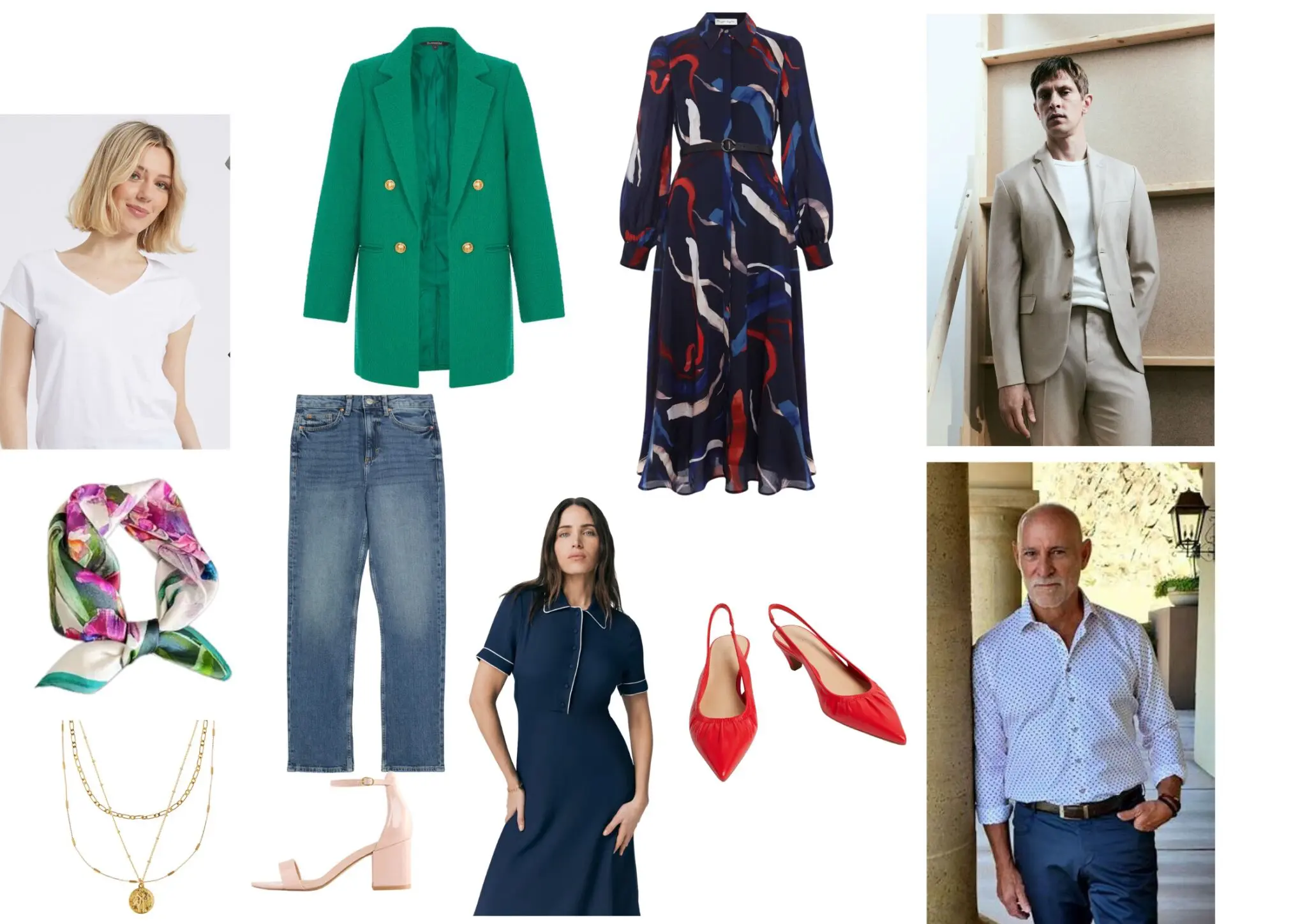 Summer brand shoot wardrobe ideas