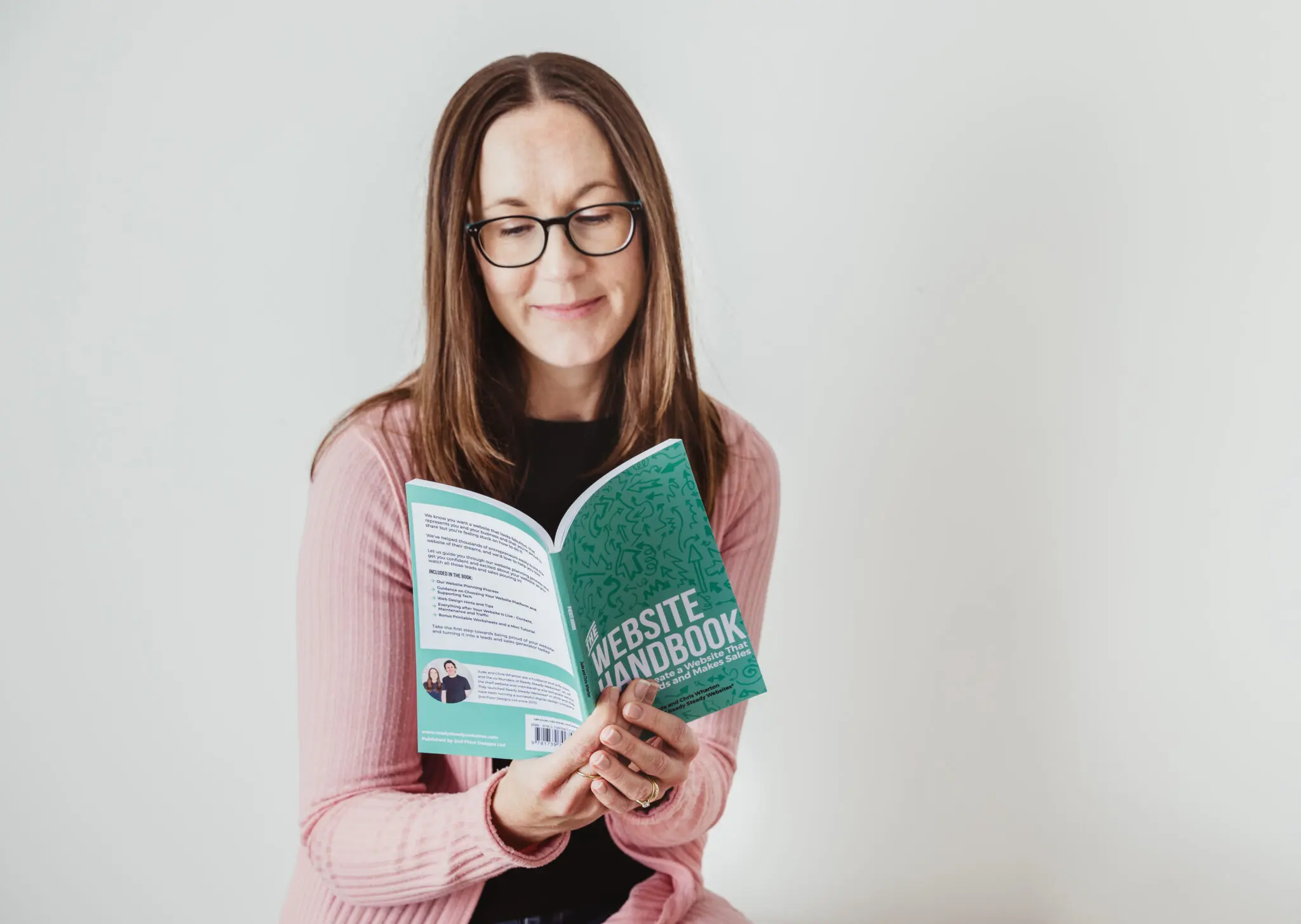 Jude Wharton with The Website Handbook