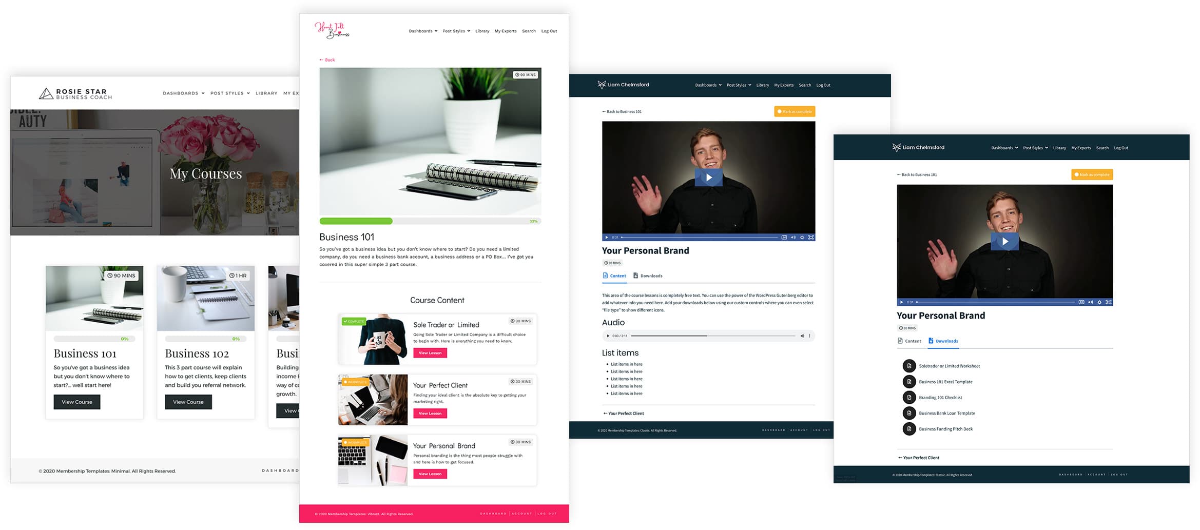 Simple Courses screenshot