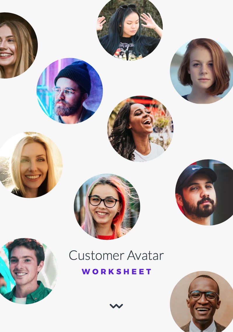 Customer Avatar Worksheet cover