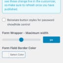 Customizer settings for Missing Bits for MemberPress WordPress plugin