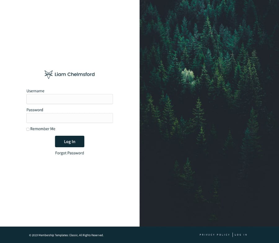 Membership Template - Classic