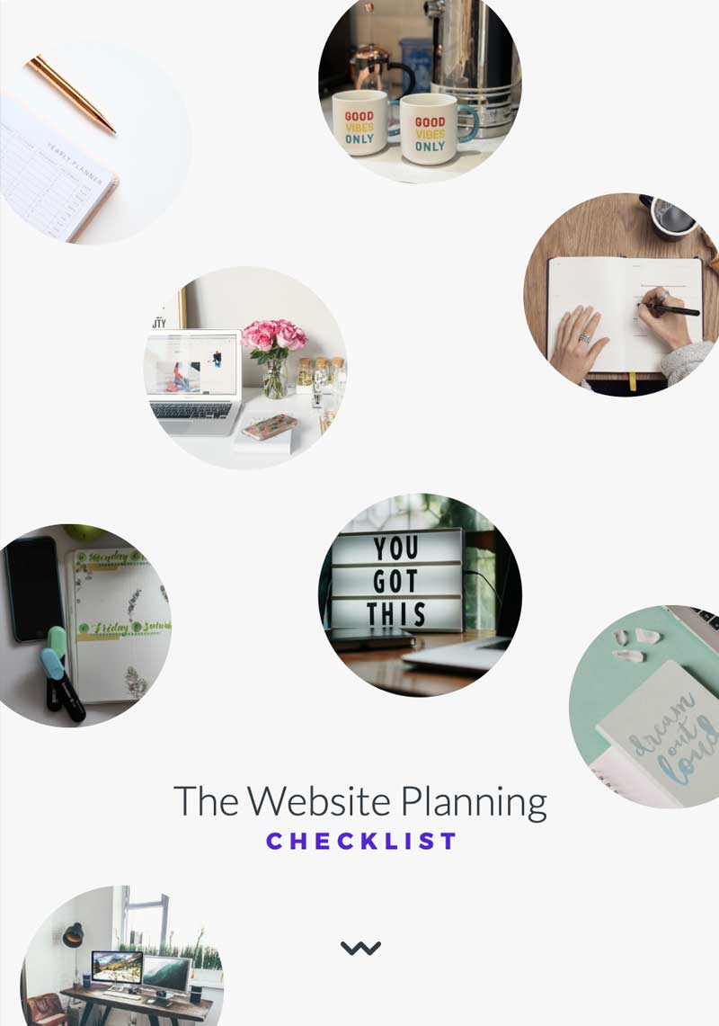 Cover design for The Website Planning Checklist