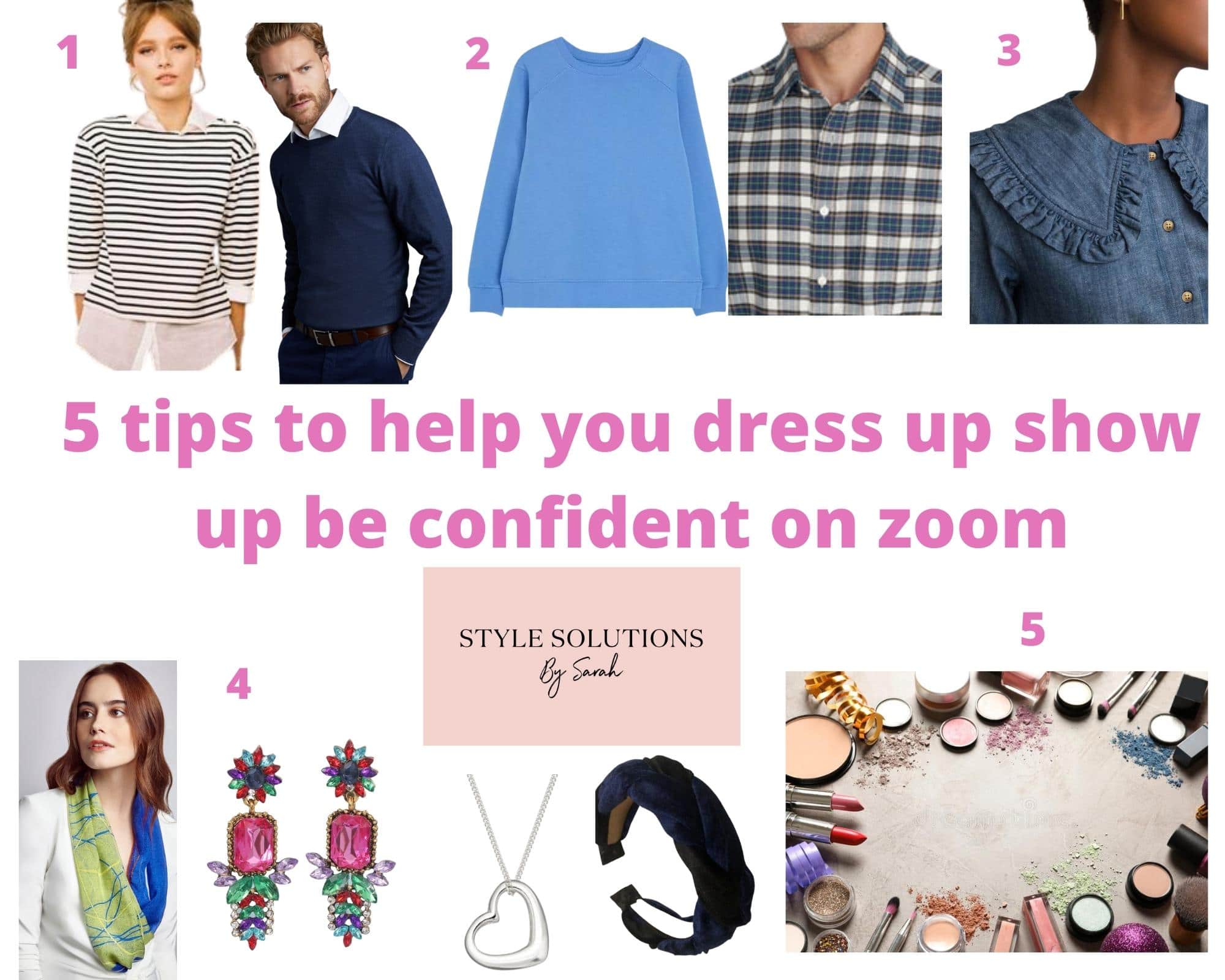 5 tips to help you dress up, show up, be confident on zoom
